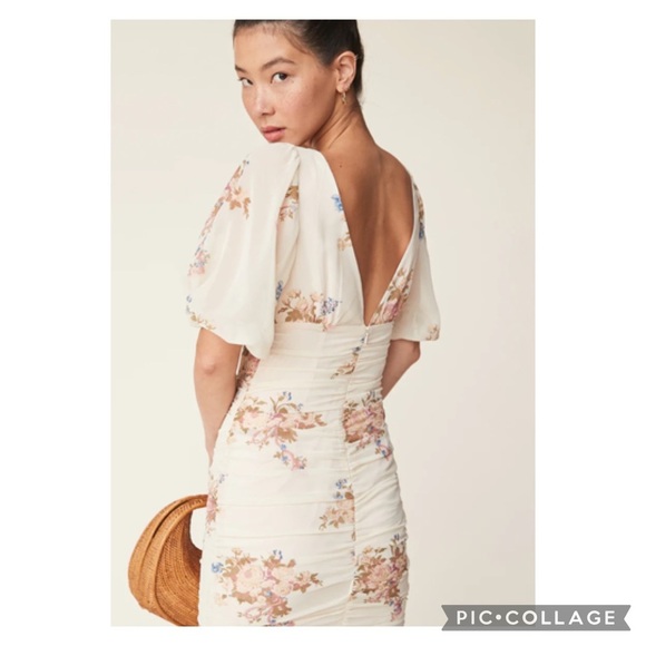 LPA Blush Bouquet Floral Style 694 Dress Size Small - Picture 3 of 13